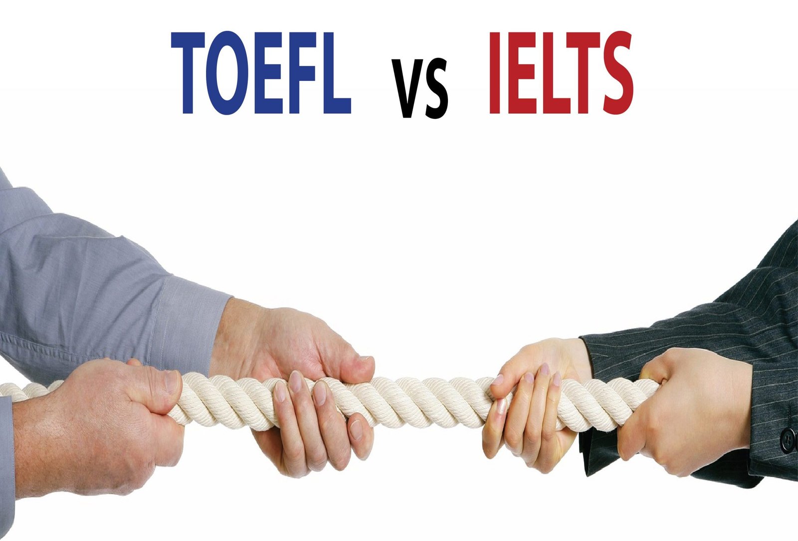 الفرق بين التوفل والايلتس وأوجه التشابه بينهما