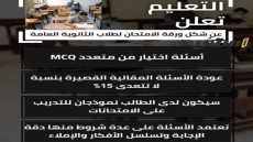 شكل ورقة الامتحان لطلاب الثانوية العامة 2023