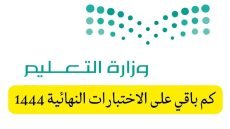 الاختبارات النهائية 1444 الفصل الثاني