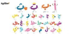 الحروف الهجائية بالصور والكلمات