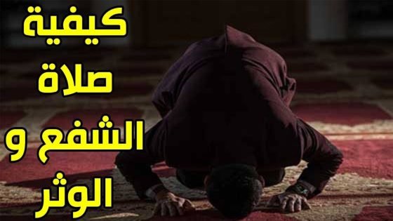 طريقة صلاة الوتر والدعاء فيها