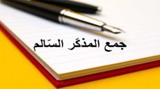 امثله على جمع المذكر السالم